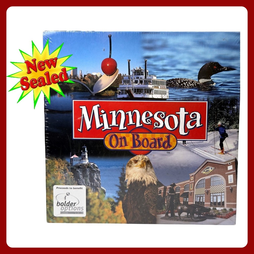 Minnesota On‎ Board Real Estate Trading Board Game New